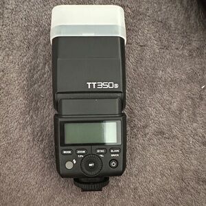 TT350S Speedlite Camera Flash - Black